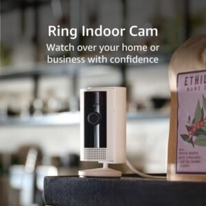Ring Indoor Cam security camera with privacy shutter and Alexa integration – real-time phone alerts