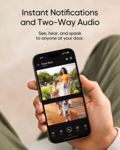 eufy video doorbell e340 no subscription home security